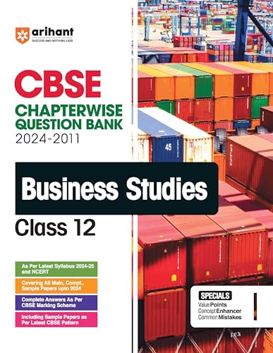 CBSE Chapterwise Business Studies 12th