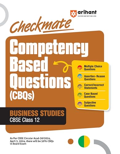 Checkmate CBQs Business Studies 12th
