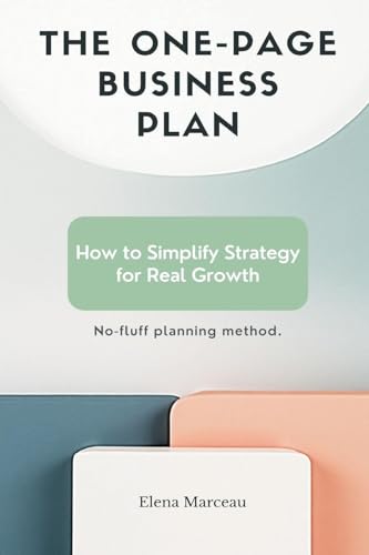 The One-Page Business Plan