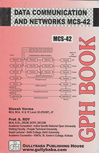 MCS-42 Data Communication and Computer Networks