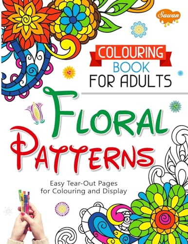 Colouring Book for Adults Floral Patterns