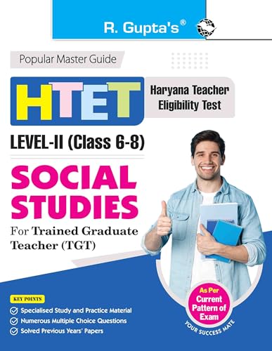 HTET (TGT) Trained Graduate Teacher (Level2) Social Studies (Class VI to VIII) Exam Guide