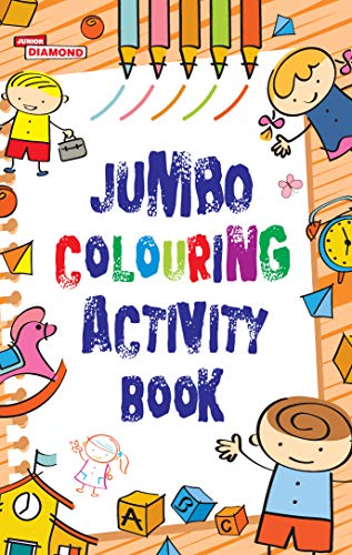 Jumbo Colouring Activity Book