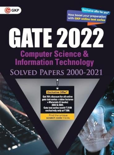 GATE 2022 Computer Science and Information Technology - Solved Papers (2000-2021)