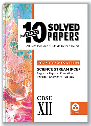 10 Last Years Solved Papers - Science (PCB)