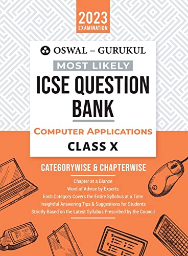 Oswal - Gurukul Computer Applications Most Likely Question Bank
