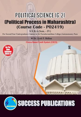 Political Process in Maharashtra (G-2)(S.Y.B.A,S.P. College,Sem.-IV)