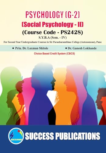 Social Psychology - II (G-2)(S.Y.B.A,S.P. College,Sem.-IV)