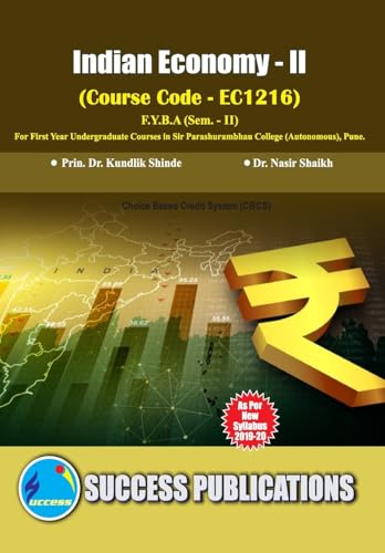Indian Economy - II(F.Y.B.A,S.P. College,Sem.-II)