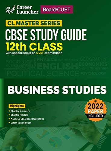 Board plus CUET 2023 CL Master Series - CBSE Study Guide - Class 12 - Business Studies