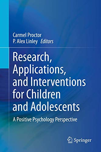 Research, Applications, and Interventions for Children and Adolescents