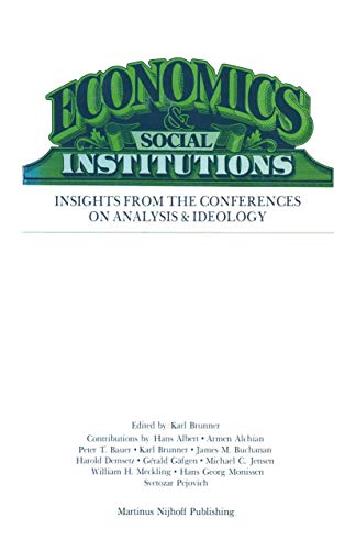 Economics Social Institutions