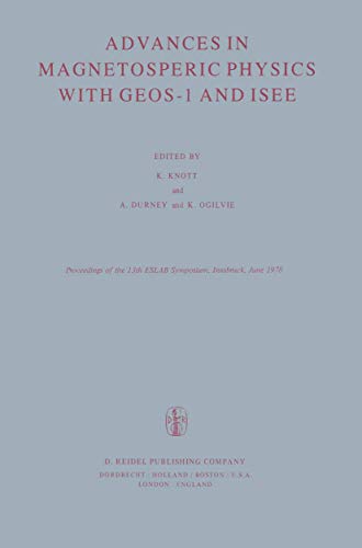 Advances in Magnetospheric Physics with GEOS-1 and ISEE