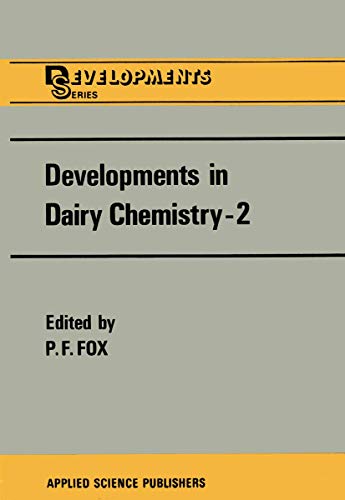 Developments in Dairy Chemistry 2