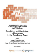 Acquired Aphasia in Children