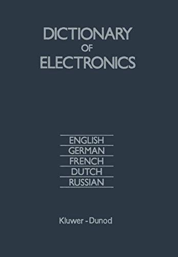 Dictionary of Electronics