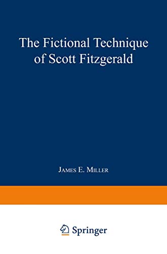 The Fictional Technique of Scott Fitzgerald