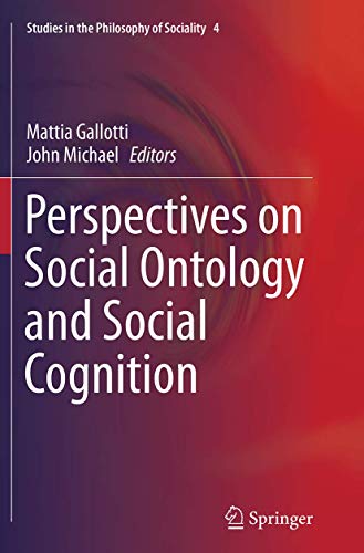 Perspectives on Social Ontology and Social Cognition