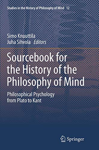 Sourcebook for the History of the Philosophy of Mind