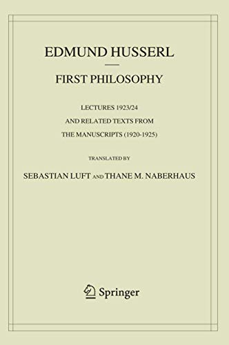First Philosophy