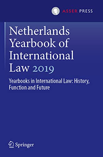 Netherlands Yearbook of International Law 2019