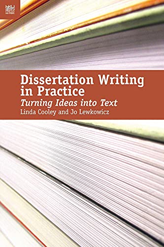 Dissertation Writing in Practice