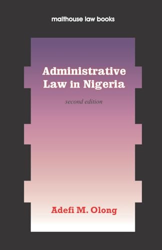 Administrative Law in Nigeria