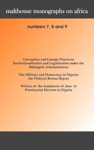 Malthouse Monographs on Africa. 7-9