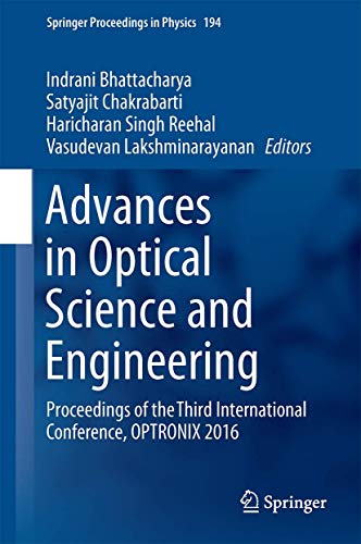 Advances in Optical Science and Engineering