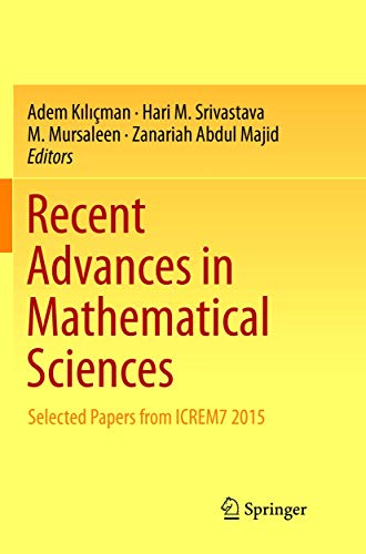 Recent Advances in Mathematical Sciences