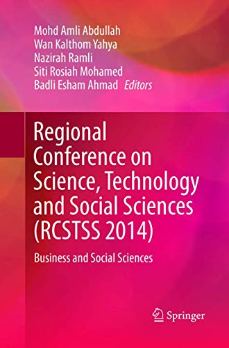 Regional Conference on Science, Technology and Social Sciences (RCSTSS 2014)