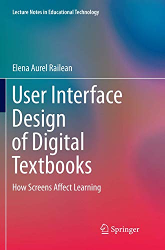 User Interface Design of Digital Textbooks