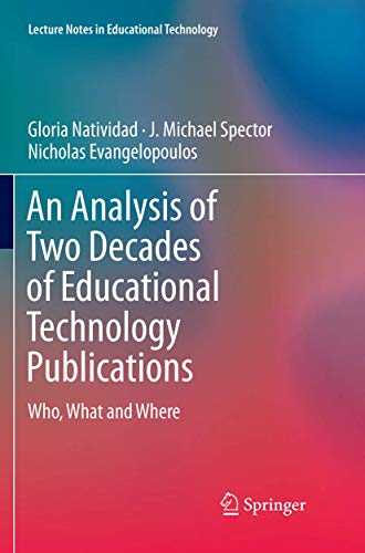 An Analysis of Two Decades of Educational Technology Publications