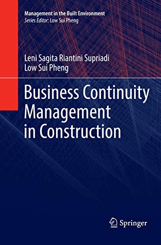 Business Continuity Management in Construction