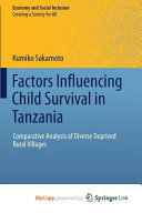Factors Influencing Child Survival in Tanzania