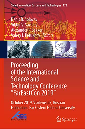 Proceeding of the International Science and Technology Conference 'FarEastСon 2019'
