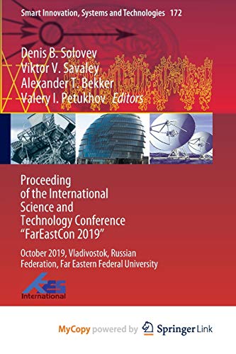 Proceeding of the International Science and Technology Conference 'FarEastСon 2019'