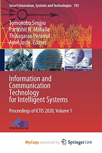 Information and Communication Technology for Intelligent Systems