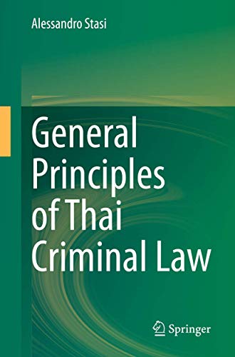 General Principles of Thai Criminal Law