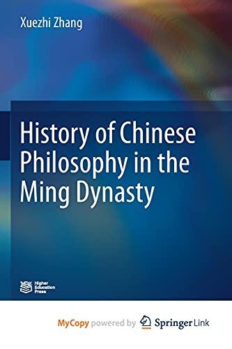 History of Chinese Philosophy in the Ming Dynasty