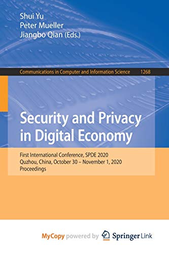 Security and Privacy in Digital Economy