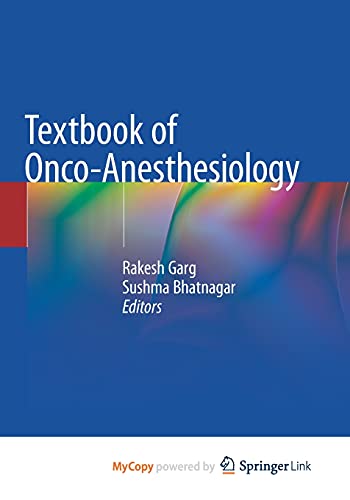 Textbook of Onco-Anesthesiology