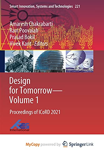 Design for Tomorrow-Volume 1