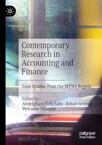 Contemporary Research in Accounting and Finance