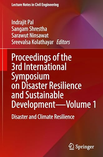 Proceedings of the 3rd International Symposium on Disaster Resilience and Sustainable Development-Volume 1