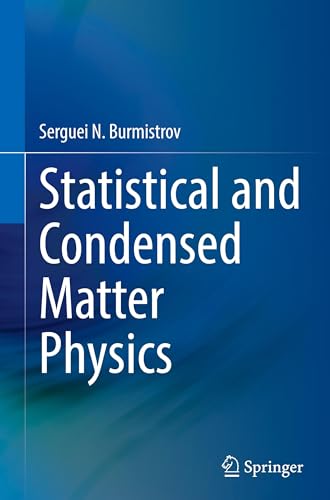 Statistical and Condensed Matter Physics
