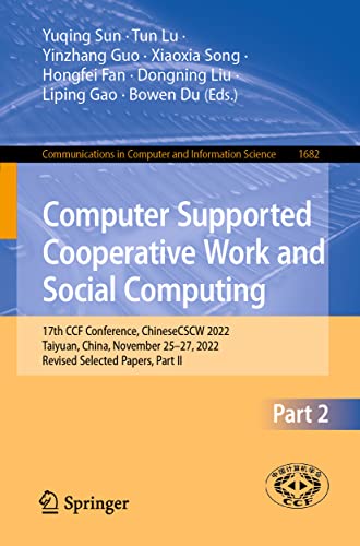 Computer Supported Cooperative Work and Social Computing