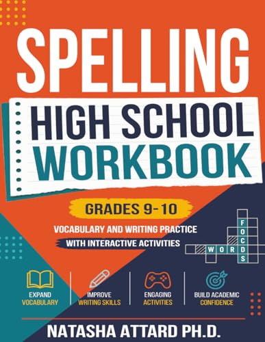 Spelling High School Grades 9-10