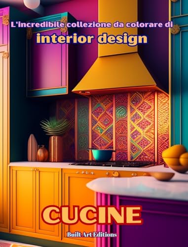 L'incredibile collezione da colorare di interior design
