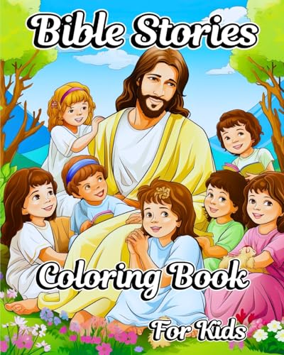 Bible Stories Coloring Book for Kids